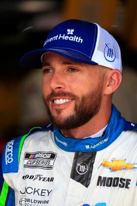CHARLOTTE, NC - MAY 28: Ross Chastain ( 1 TrackHouse Racing Advent Health Chevrolet) talks with members of his race crew during practice for the NASCAR, Motorsport, USA Cup Series Coca-Cola 600 on May 28, 2022 at Charlotte Motor Speedway in Charlotte NC. (Photo by Jeff Robinson Icon Sportswire) AUTO: MAY 28 NASCAR Cup Series Coca-Cola 600 Icon2205284564600