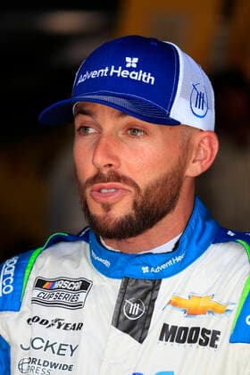 CHARLOTTE, NC - MAY 28: Ross Chastain ( 1 TrackHouse Racing Advent Health Chevrolet) talks with his crew prior to practice for the NASCAR, Motorsport, USA Cup Series Coca-Cola 600 on May 28, 2022 at Charlotte Motor Speedway in Charlotte NC. (Photo by Jeff Robinson Icon Sportswire) AUTO: MAY 28 NASCAR Cup Series Coca-Cola 600 Icon2205284570600
