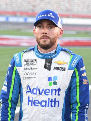 CHARLOTTE, NC - MAY 28: Ross Chastain ( 1 TrackHouse Racing Advent Health Chevrolet) looks on during qualifying for the running of the NASCAR, Motorsport, USA Cup Series Coca-Cola 600 on May 28, 2022, at Charlotte Motor Speedway in Concord, NC.(Photo by Jeffrey Vest Icon Sportswire) AUTO: MAY 28 NASCAR Cup Series Coca-Cola 600 Icon2205282171