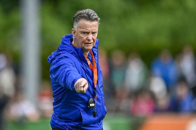Sport Bilder des Tages ZEIST, 30-05-2022, KNVB Campus, International football, season 2021 2022, press conference, PK, Pressekonferenz and training, Netherlands trainer coach Louis van Gaal Press conference and training  x16872523x Copyright: