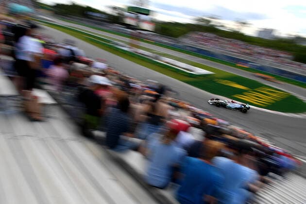 17.06.2022, Circuit Gilles-Villeneuve, Montreal, FORMULA 1 AWS GRAND PRIX DU CANADA 2022 , im Bild George Russell (GBR), Mercedes-AMG Petronas Formula One Team (Foto EU-Images) Montreal Circuit Gilles-Villeneuve Quebec Kanada