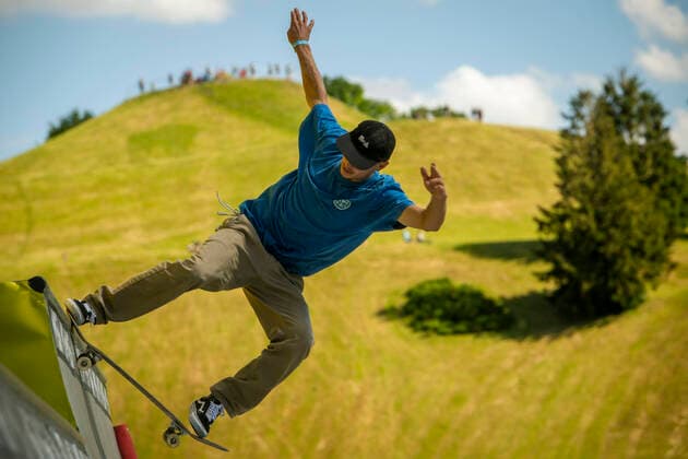 Sport Themen der Woche KW25 Sport Bilder des Tages Skateboard Best Trick, MASH 2022 Olympiapark Muenchen. 25.06.2022 Â