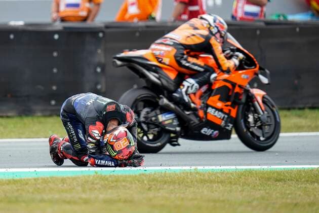 Sport Themen der Woche KW25 Sport Bilder des Tages Races of MotoGP Motul TT Grand Prix of Holland at Assen Circuit. June 26, 2022 In picture: France Fabio Quartararo Carreras del Gran Premio Motul TT de MotoGP de Holanda en el Circuito de Assen. 26 de Junio de 2022 POOL MotoGP.com Cordon Press Images will be for editorial use only. Mandatory credit: MotoGP.com Cordon Press
