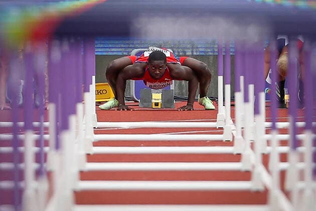 Bilder des Jahres 2022, Sport 07 Juli Sport Bilder des Tages World Athletics Championships Oregon 22; United States of America, 16.07.2022 Rasheem Brown (CAY) am 16.07.22 im Hayward Field in Eugene an Tag 2 der World Athletics Championships Oregon22. Copyright: xBEAUTIFULxSPORTS AxelxKohringx