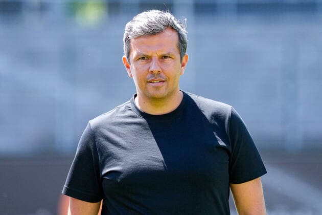 Samir Arabi (Geschäftsführer Bielefeld), Einzelbild, Einzelfoto, Aktion, Action, Porträt, Portrait, 16.07.2022, Sandhausen (Deutschland), Fussball, 2. Bundesliga, SV Sandhausen - DSC Arminia Bielefeld, DFB DFL REGULATIONS PROHIBIT ANY USE OF PHOTOGRAPHS AS IMAGE SEQUENCES AND OR QUASI-VIDEO.