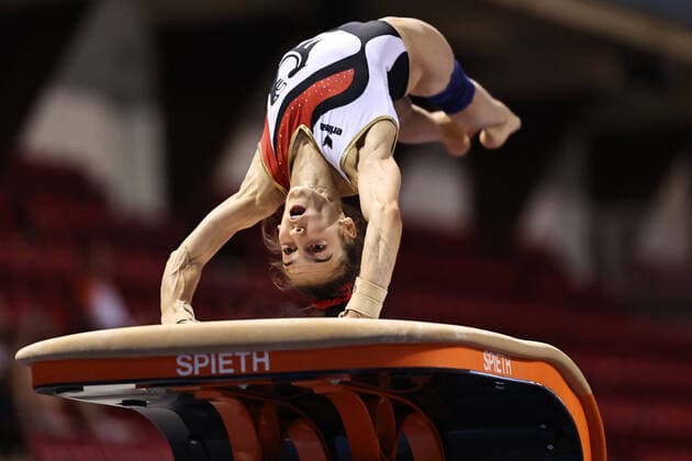 Bilder des Jahres 2022, Sport 07 Juli Sport Themen der Woche KW30 Sport Bilder des Tages Sport Bilder des Tages Helen Kevric, GER, during podiumtraining at 2022 EYOF in Banska Bystrica SVK; 25 07 2022;