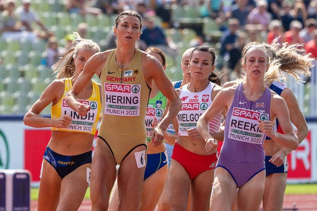 Bilder des Jahres 2022, Sport 08 August Sport Themen der Woche KW33 Sport Bilder des Tages HERING Christina (GER), 800 meter Women (800m Frauen) GER, Athletics (Leichtathletik), European Championships Munich 2022, 18.08.2022, GER, Athletics (Leichtathletik), European Championships Munich 2022, 18.08.2022 Muenchen Copyright: xEibner-Pressefotox EP_SMR