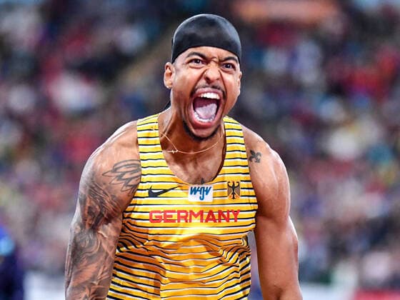 Bilder des Jahres 2022, Sport 08 August Sport Themen der Woche KW33 Sport Bilder des Tages Bo Kanda Lita Baehre (Deutschland) beim Stabhochsprung Leichtathletik Wettbewerb der European Championships 2022 in München am 20.08.2022. München Olympiastadion Bayern Deutschland