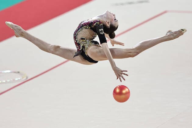 Bilder des Jahres 2022, Sport 09 September Sport Themen der Woche KW37 Sport Bilder des Tages Darja Varfolomoeev, GER, during qualification at 2022 world championships in Sofia; 14 09 2022;
