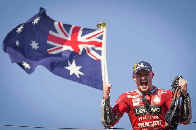 Bilder des Jahres 2022, Sport 09 September Sport Themen der Woche KW38 Races of Motul Grand Prix of Japan of MotoGP at Motegi Circuit. Motegi, September 25, 2022 In picture: Jack Miller Carreras del Gran Premio Motul de MotoGP de Japon en el circuito de Motegi, 25 de Septiembre de 2022 POOL MotoGP.com Cordon Press Images will be for editorial use only. Mandatory credit: MotoGP.com Cordon Press