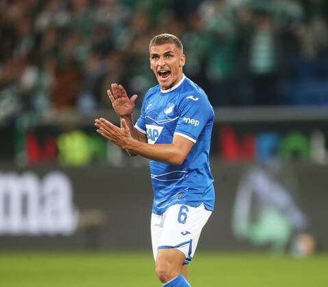 Grischa Prömel (Hoffenh) . Fussball: LIGA: Saison 22 23: TSG 1899 Hoffenheim - Werder Bremen , 9. Spieltag, 07.10.2022.