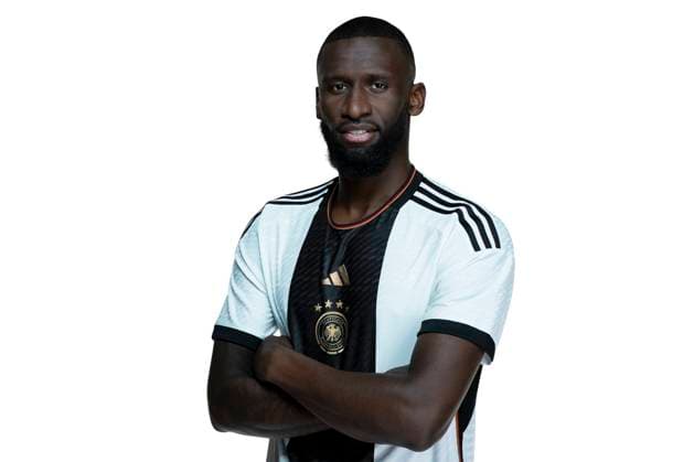 DFB Maenner Nationalmannschaft, Mens national team, Nationalteam Germany, Deutschland, Kader fuer die FIFA Weltmeisterschaft in Katar 2022, Squad for the FIFA World Cup, WM, Weltmeisterschaft, Fussball in Qatar, 2022, Antonio Ruediger, Frankfurt am Main, 22.03.2022, Foto: Thomas Boecker DFB DFB Maenner Nationalmannschaft WM 2022