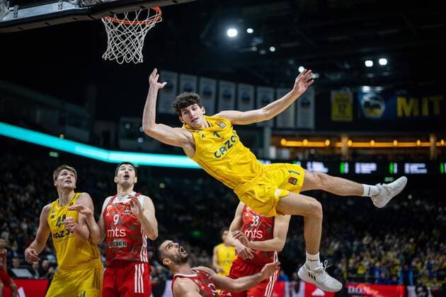 Bilder des Jahres, Sport 11 November Sport Themen der Woche KW47 Sport Bilder des Tages Basketball Berlin 22.11.2022 Saison 2022 2023 Euroleague Regular Season Alba Berlin - Roter Stern Belgrad Gabriele Procida (Alba Berlin, No.01)