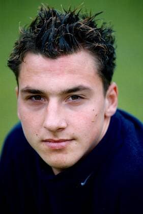 Malmö 2000-10-17 Zlatan Ibrahimovic, fotbollsspelare Malmö FF Foto Hussein el-Alawi Sydsvenskan SCANPIX **OUT Kvällsposten, Skanska Dagbladet, Metro Skane**