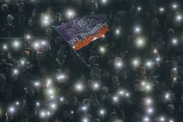 Bilder des Jahres 2022, Sport 12 Dezember Sport Themen der Woche KW51 GER, FSP, Testspiel, Freundschaftsspiel, VfL Osnabrück - FC Schalke 04 22.12.2022, Bremer Brücke , Osnabrück, GER, FSP, Testspiel, Freundschaftsspiel, VfL Osnabrück - FC Schalke 04 im Bild picture shows Feature Impressionen: VfL Osnabrück