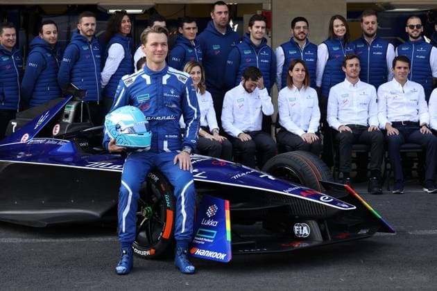 Bilder des Jahres 2023, Sport 01 Januar Sport Themen der Woche KW02 Sport Bilder des Tages Maximilian Günter (GER) beim Maserati Teamfoto, Formel E FIA Weltmeisterschaft, Saison 9, Mexiko- City E- Prix, 13.01.2023, MEX