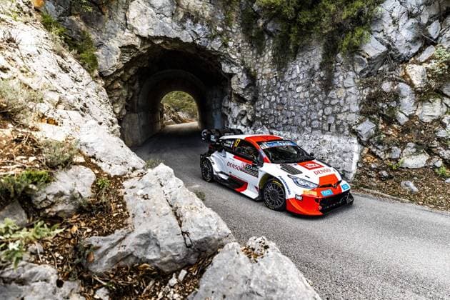 Bilder des Jahres 2023, Sport 01 Januar Sport Bilder des Tages 17 Sebastien OGIER (FRA), Vincent LANDAIS (FRA), TOYOTA GAZOO RACING WRT, TOYOTA GR Yaris Rally1 Hybrid, WRC, Motorsport Rallye, WM action during the Rallye Automobile Monte Carlo 2023, 1st round of the 2023 WRC World Rally Car Championship, from January 19 to 22, 2023 at Monte Carlo, Monaco - AUTO - WRC - RALLYE AUTOMOBILE MONTE CARLO 2023 DPPI Panoramic RPPA_2023_01_Monte Carlo_130