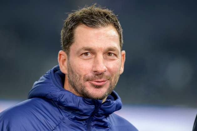 Sandro Schwarz (Hertha BSC Trainer), GER, Hertha BSC vs VfL Wolfsburg , Bundesliga, 17. Spieltag, Spielzeit 2022 2023, 24.01.23, DFL REGULATIONS PROHIBIT ANY USE OF PHOTOGRAPHS AS IMAGE SEQUENCES AND OR QUASI-VIDEO, GER, Berlin, Hertha BSC vs VfL Wolfsburg , Bundesliga, Spielzeit 2022 2023, 17. Spieltag, 24.01.2023, Berlin Copyright: xUwexKoch Eibner-Pressefotox EP_UKH