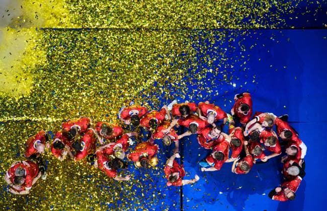 Bilder des Jahres 2023, Sport 01 Januar Sport Bilder des Tages 230129 during the 2023 IHF World Men s Handball Championship final between France and Denmark on January 29, 2023 in Stockholm. Photo: Joel Marklund BILDBYRAN kod JM JZ0324 handball handboll handball handbolls-vm vm frankrike danmark denmark 2023 ihf world mens handball championship france bbeng final Copyright: JOELxMARKLUND BB230129JM056