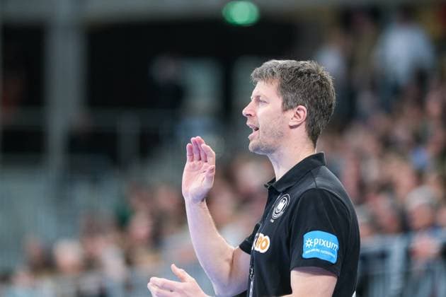 Markus Gaugisch (Deutschland, Bundestrainer), Deutschland vs. Polen, Handball, Frauen, Laenderspiel, 05.03.2023, Deutschland vs. Polen, Handball, Laenderspiel, Frauen, 05.03.2023, Heidelberg Copyright: xEibner-Pressefotox EP_EER