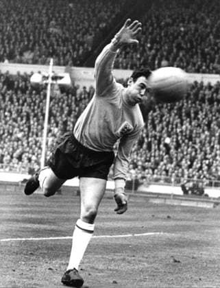 Weltmeisterschaft 1966 in England. Torwart Gordon Banks (England) 11.06.1966.