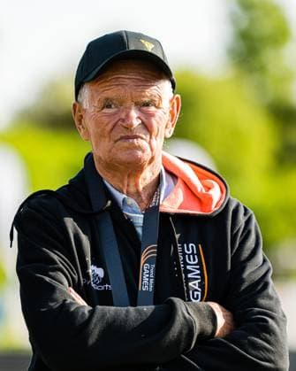 230603 Trond Mohn during the Trond Mohn Games on June 3, 2023 in Bergen. Photo: Marius Simensen BILDBYRAN Cop 238 athletics bbeng friidrett friidrott norge norway trond mohn games Copyright: MARIUSxSIMENSEN BB230603BB664