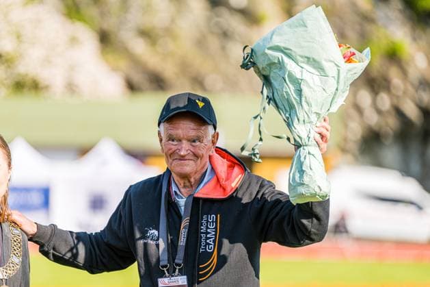 230603 Trond Mohn during the Trond Mohn Games on June 3, 2023 in Bergen. Photo: Marius Simensen BILDBYRAN Cop 238 athletics bbeng friidrett friidrott norge norway trond mohn games Copyright: MARIUSxSIMENSEN BB230603BB718