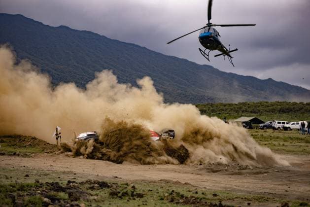 Bilder des Jahres 2023, Sport 06 Juni Sport Themen der Woche KW25 Sport Bilder des Tages FIA World Rally Championship WRC, Motorsport Rallye, WM Safari Rally Kenya,2023 Team Toyota Gazoo Racing Wrt,Toyota Gr Yaris Rally1 Hybrid, During, World Rally Championship WRC Safari Rally Kenya,Atmosphere ,Jun 23 ,2023 in Naivasha ,Kenya Naivasha Kenya Copyright: xLucaxBarsalix originalFilename:barsali-notitle230621_npqMr.jpg