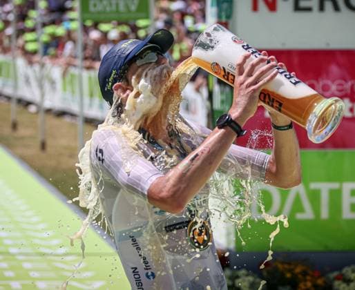 Bilder des Jahres 2023, Sport 06 Juni Sport Themen der Woche KW25 Sport Bilder des Tages Challenge Roth Triathlon 25.06.23: der DoÂ¤ne Magnus Ditlev gewinnt den Challenge Roth Triathlon in neuer Rekordzeit Roth Bayern Deutschland