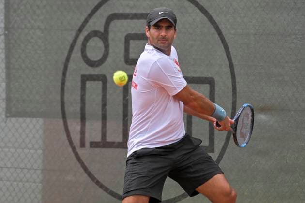 Benjamin Hassan GER 16.07.2023 Tennis 1. Bundesliga Herren, TC Bredeney 1 vs Kurhaus Lambertz Aachen 1, Tennis Club Bredeney, Essen, NRW Germany