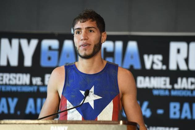 August 7 2014 Barclays Center Brooklyn New York press conference, PK, Pressekonferenz Prichard Colon Brooklyn New York USA Copyright: xTomxHoganx _RPK3012
