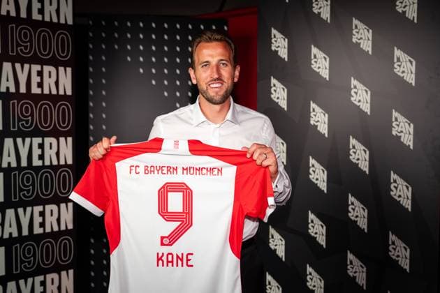 Bilder des Jahres 2023, Sport 08 August Sport Themen der Woche KW32 FC Bayern München Neuzugang Harry Kane Fußball, Deutschland, FC Bayern München 2023 2024