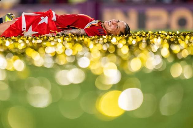 Bilder des Jahres 2023, Sport 08 August Sport Themen der Woche KW33 Sport Bilder des Tages 230820 Jennifer Hermoso of Spain celebrates after the FIFA Women s World Cup final between Spain and England on August 20, 2023 in Sydney. Photo: Mathias Bergeld BILDBYRAN kod MB MB0706 fotboll football soccer fotball fotbolls-vm världsmästerskap vm fifa womens world cup final spanien england spain 32 dam bbeng fotball vm verdensmesterskap kvinner women jubel Copyright: MATHIASxBERGELD BB230820MB114
