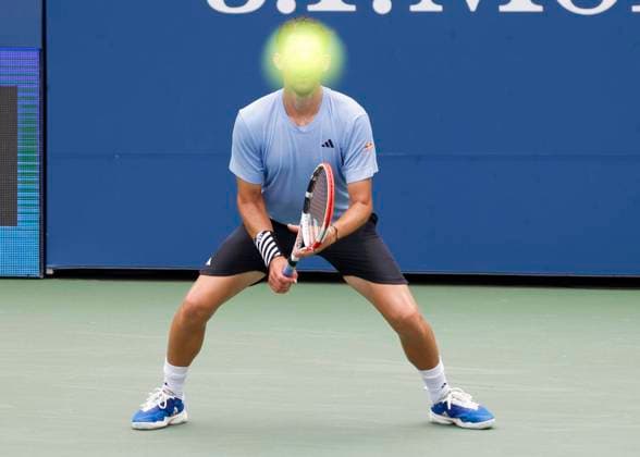 Bilder des Jahres 2023, Sport 08 August Sport Bilder des Tages Dominic Thiem (AUT) Copyright: xJuergenxHasenkopfx