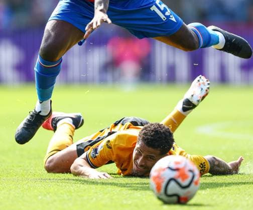 Bilder des Jahres 2023, Sport 09 September Sport Bilder des Tages Palace v Wolves 3 September 2023, London - Premier League Football - Crystal Palace v Wolverhampton Wanderers - Joao Gomes of Wolverhampton Wanderers - Photo: Charlotte Wilson Offside. London UK Copyright: xCharlottexWilsonx xOffsidexOffside