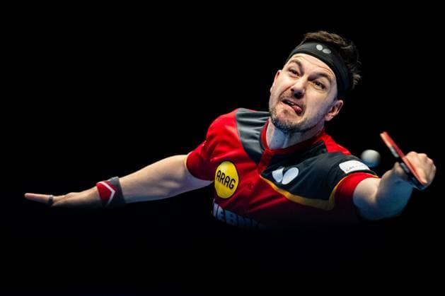 Bilder des Jahres 2023, Sport 09 September Sport Themen der Woche KW37 Sport Bilder des Tages 230911 Timo Boll of Germany during day 2 of the 2023 European Table tennis, Tischtennis Championship on September 11, 2023 in Malmö. Photo: Petter Arvidson BILDBYRAN kod PA PA0646 bordtennis table tennis pingis 2023 european table tennis championship day 2 bbeng Copyright: PETTERxARVIDSON BB230911PA107