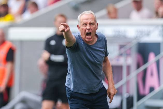 Bilder des Jahres 2023, Sport 09 September Sport Themen der Woche KW37 Sport Bilder des Tages 16.09.2023, Fussball, Saison 2023 2024, 1. Bundesliga, 4. Spieltag, SC Freiburg - Borussia Dortmund, Cheftrainer Christian Streich (SC Freiburg), Freiburg Europa-Park Stadion Baden-Württemberg Deutschland xRHR-FOTO DEx Copyright: DennisxEwert RHR-FOTOx RHR-FOTO DE