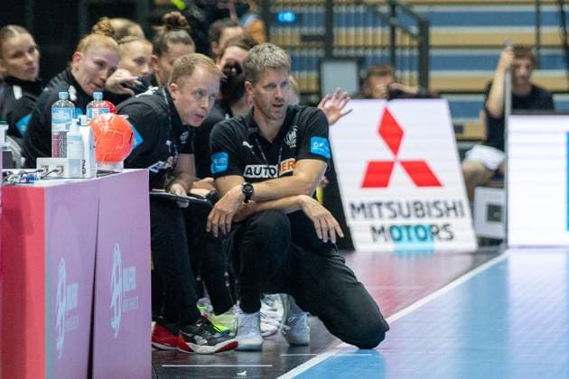 Markus Gaugisch (Deutschland , Bundestrainer) GER, Deutschland gegen Ukraine, Handball, EM Qualifikation, WOMEN S EHF EURO 2024 QUALIFIERS, 12.10.2023, GER, Handball EURO 2024 Qualifikationsspiel Deutschland (GER) gegen Ukraine (UKR), WOMEN S EHF EURO 2024 QUALIFIERS 12.10.2023, Location: Buderus Arena in Wetzlar Foto: Gerhard Wingender Wetzlar Copyright: xEibner-Pressefotox xGerhardxWingenderx EP_GWR