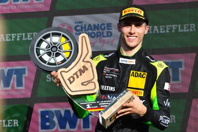 Bilder des Jahres 2023, Sport 10 Oktober Sport Themen der Woche KW42 Sport Bilder des Tages 22.10.2023, xekx, Motorsport, DTM Rennen - Saison 2023 Hockenheim emspor, Rennsieger und DTM Champion 2023 Thomas Preining (A Manthey EMA), Porsche 911 GT3 R (DFL DFB REGULATIONS PROHIBIT ANY USE OF PHOTOGRAPHS as IMAGE SEQUENCES and or QUASI-VIDEO) Hockenheim