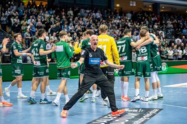 Bilder des Jahres 2023, Sport 11 November Sport Themen der Woche KW47 Sport Bilder des Tages Handball Bundesliga; HSG Wetzlar - VfL Gummersbach, 20.11.23 Stefan Ruehl (HSG Wetzlar) Handball Bundesliga; HSG Wetzlar - VfL Gummersbach: Wetzlar, 20.11.23 Copyright: xBEAUTIFULxSPORTS Roeczeyx