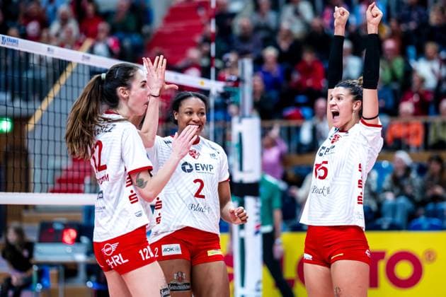 Bilder des Jahres 2023, Sport 11 November Sport Themen der Woche KW47 Sport Bilder des Tages VBL Volleyball-Bundesliga; SC Potsdam - Rote Raben Vilsbiburg; 26.11.2023 VBL Volleyball-Bundesliga; SC Potsdam - Rote Raben Vilsbiburg; 26.11.2023 Copyright: xBEAUTIFULxSPORTS NicolxMarschallx