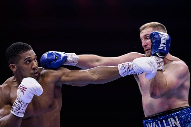 Bilder des Jahres 2023, Sport 12 Dezember Sport Themen der Woche KW51 Sport Bilder des Tages Boxen, Anthony Joshua - Otto Wallin 231223 Anthony Joshua of England against Otto Wallin of Sweden in a heavyweight fight during the boxing event Day of Reckoning on December 23, 2023 in Riyadh. Photo: Joel Marklund BILDBYRAN kod JM JM0556 bbeng boxning boxing boksing day of reckoning Joshua vs Wallin Sverige Sweden Copyright: JOELxMARKLUND BB231223JM047