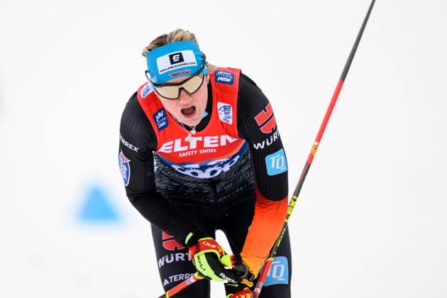 Bilder des Jahres 2023, Sport 12 Dezember Sport Themen der Woche KW52 Sport Bilder des Tages 231231 Victoria Carl of Germany competes in women s cross country skiing 10 km classic technique interval start during Tour de Ski on December 31, 2023 in Toblach. Photo: Mathias Bergeld BILDBYRAN kod MB MB0817 skidor cross-country skiing langrenn världscupen fis cross country world cup klassisk stil classic technique sweden dam bbeng women kvinner tour de ski tyskland Copyright: MATHIASxBERGELD BB231231MB084