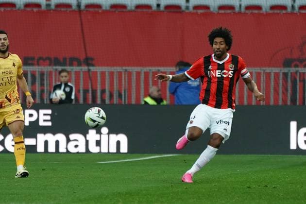 Dante (OGC Nice) FOOTBALL : OGC Nice vs FC Metz - Ligue 1 Uber Eats - Nice - 27 01 2024 NorbertScanella Panoramic