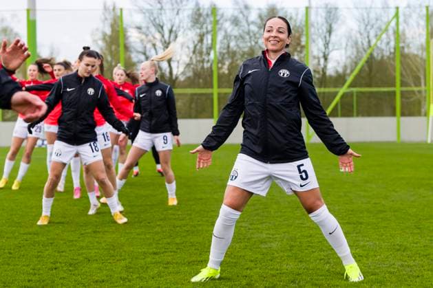 23.03.2024, Zürich, Heerenschürli, Women s Super League: FC Zürich - FC Luzern, 5 Vanessa Bernauer (FC Zurich) Zürich Heerenschürli Zürich Switzerland Copyright: xJustPictures.ch MarcioxMachadox