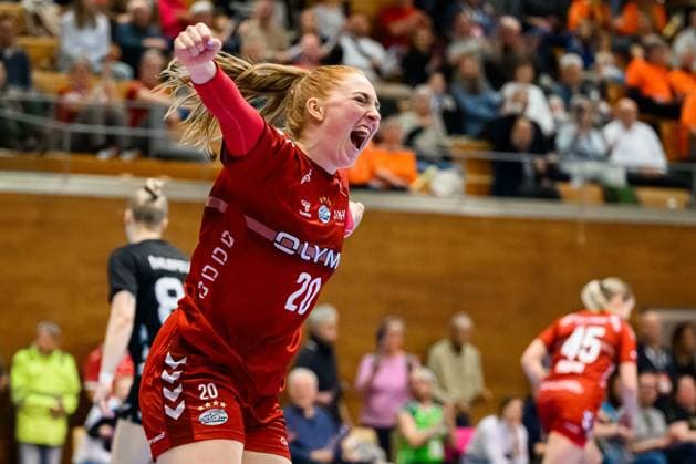 Bilder des Jahres 2024, Sport 03 März Sport Themen der Woche KW13 Sport Bilder des Tages Bietigheim, Deutschland 30. Maerz 2024: HBF - SG BBM Bietigheim - BSV Sachsen Zwickau Sofia Hvenfelt (Bietigheim) Jubel Freude Emotion Torjubel Torschuetze Torschütze Bietigheim-Bissingen Halle am Viadukt Baden-Württemberg Deutschland