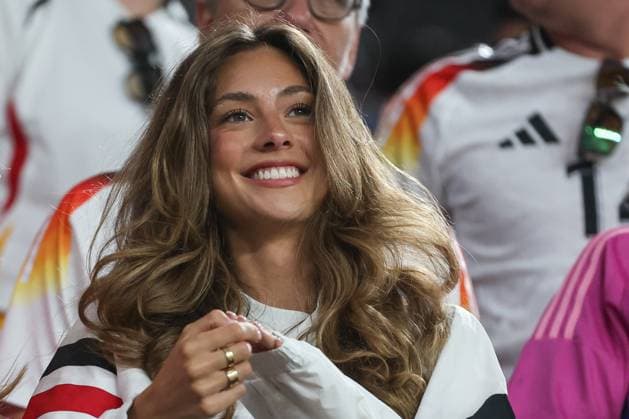 EM 2024: Deutschland - Dänemark am 29.06.2024 in dem BVB Stadion Dortmund in Dortmund Sophia Weber die Freundin von Kai Havertz (Deutschland 7)