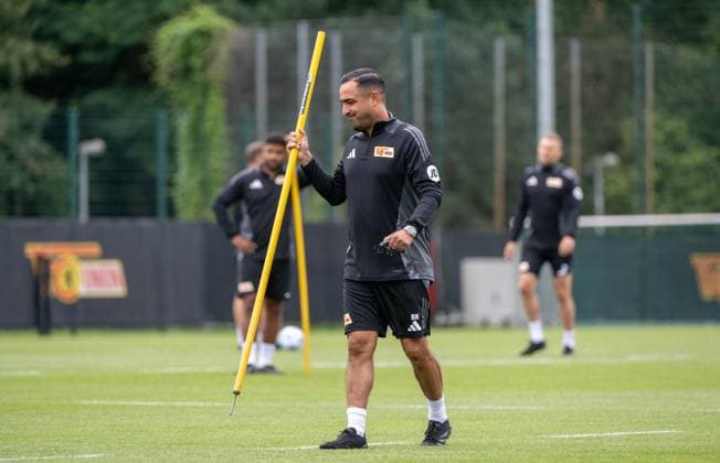 Fussball, Herren, Saison 2024 2025, 1. Bundesliga, 1. FC Union Berlin, Training im Trainingszentrum An der Alten Försterei, Co-Trainer Babak Keyhanfar (1. FC Union Berlin), 03.07. 2024, Copyright: xMatthiasxKochx