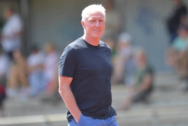 29.06.2024, GER, Fussball, Regionalliga West Oberliga Westfalen, Saison 2024 2025, Testspiel, LAZ-Nord, Gütersloh FC Gütersloh - VfL Bochum U23 2 : 0 Rob Reekers (Sportlicher Leiter FC Gütersloh), Aktion, Einzelbild, Quer, Mimik, Gestik