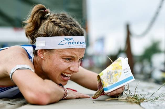 Bilder des Jahres 2024, Sport 07 Juli Sport Themen der Woche KW30 Sport Bilder des Tages 240724 Simona Aebersold IFK Göteborg Orientering vinnare i D21E under O-Ringen etapp 3 Elitsprinten i centrala Oskarshamn, den 24 juli 2024 i Oskarshamn. Copyright: PETERxHOLGERSSON BB240724PH017